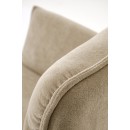 Стул HALMAR K574 темно-бежевый/черный, поворотный